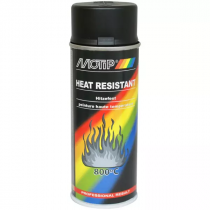 Motip Hittebestendig Heat resistant spray (zwart)