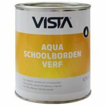 Vista Aqua Schoolbordenverf (zwart) 0,75 ltr