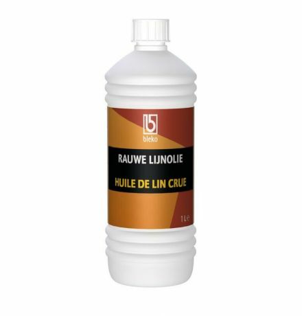 Lijnolie rauwe 1 liter main product photo