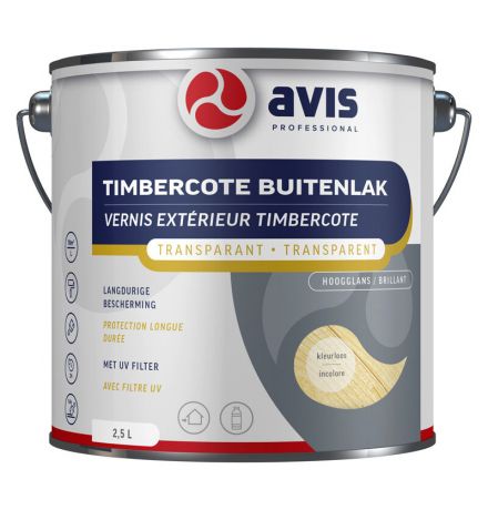 Avis Timbercote Buitenlak Hoogglans 2,5l main product photo