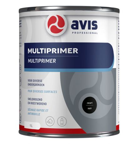 Avis Multiprimer (zwart) 1ltr main product photo