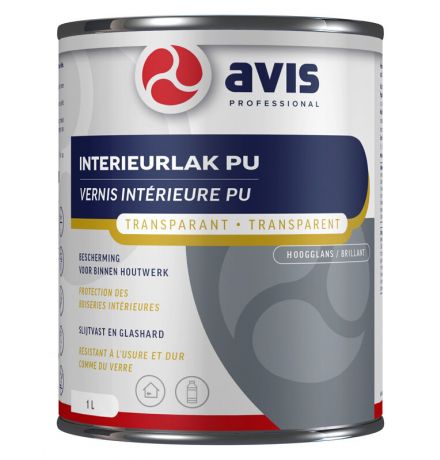 Avis Interieurlak PU Hoogglans 1 liter main product photo