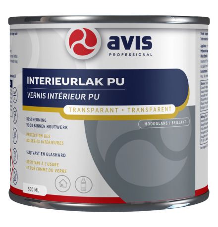 Avis Interieurlak PU Hoogglans 500ml main product photo