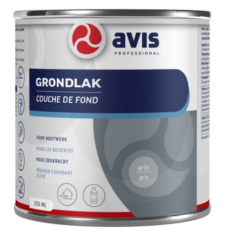 avis grondlak (grijs) 0,25ltr main product photo