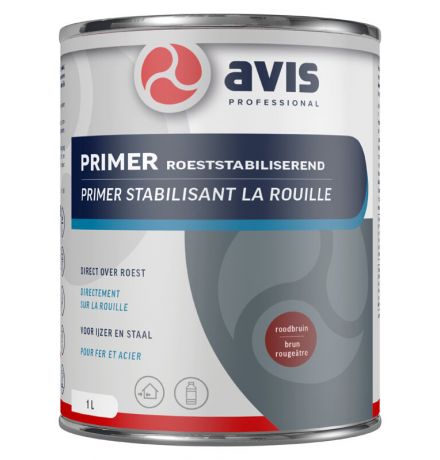 avis roest-stabiliserende primer (roodbruin) 1 ltr main product photo