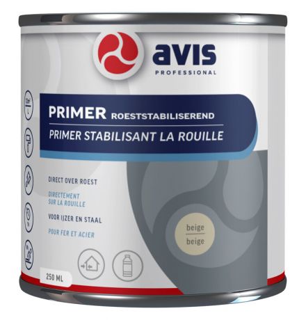 avis roest-stabaliserende primer (beige) 0.25 ltr main product photo