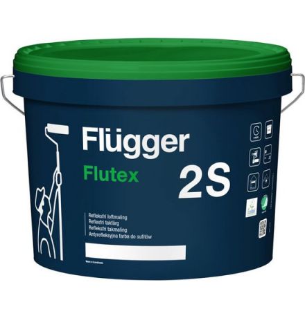 Flügger Flutex 2S (RAL 9010) 10 liter main product photo