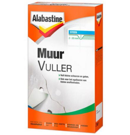Alabastine muurvuller (poeder) 2 kg main product photo