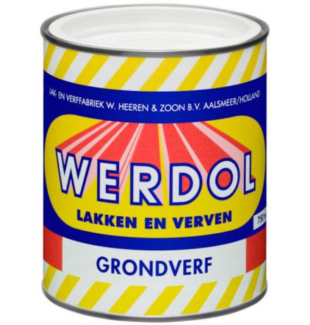 werdol grondverf (wit) (0,75 ltr) main product photo