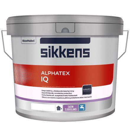 Sikkens Alphatex IQ (lichte kleur) 5 ltr main product photo