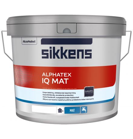 Sikkens Alphatex IQ mat (lichte kleur) 10 ltr main product photo