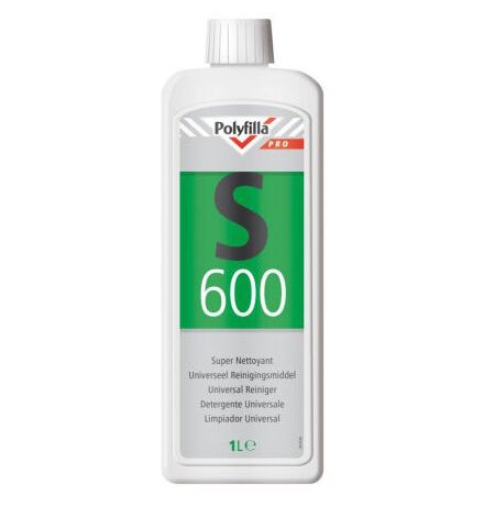 Polyfilla pro S600 universeel reinigingsmiddel 1 ltr main product photo