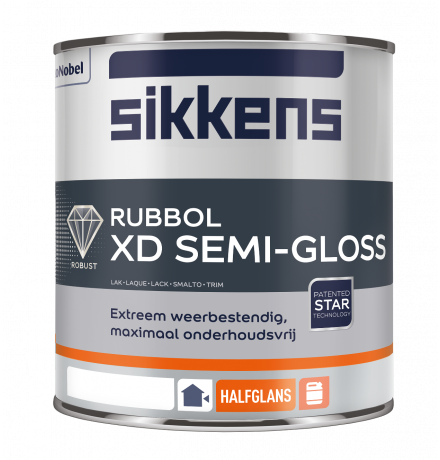 Sikkens Rubbol XD Semi Gloss (lichte kleur) 1 ltr main product photo