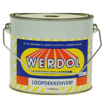werdol loopdekkenverf (212 grijs) (2 ltr) main product photo