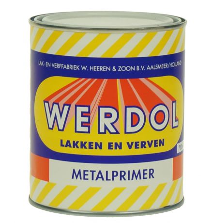 werdol metalprimer (wit) 0,75 liter main product photo