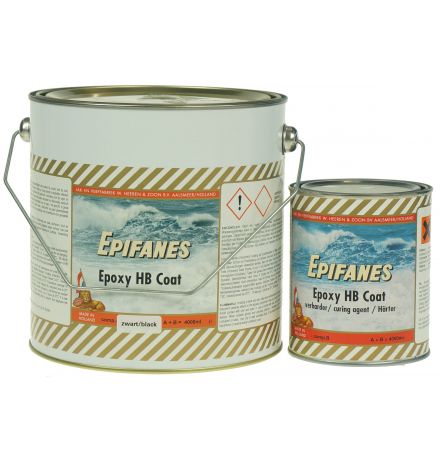 epifanes epoxy hb coat (zwart) 4 liter main product photo