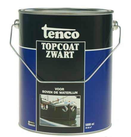 tenco topcoat (zwart) 5 ltr main product photo