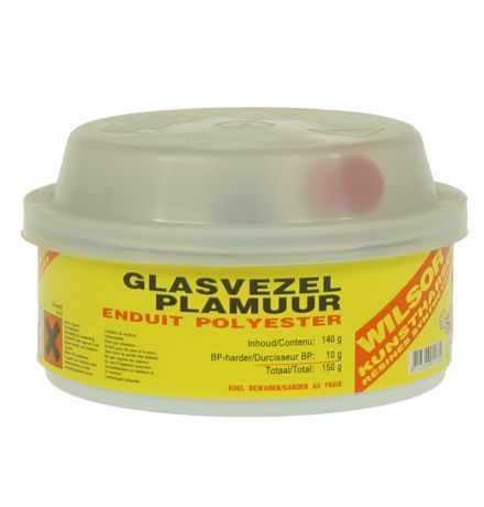 wilsor glasvezelplamuur 0,15 kilo main product photo