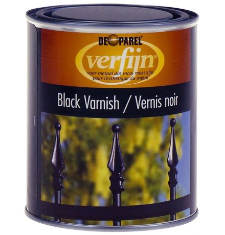 Verfijn Black Varnish (Zwart) 0,75 ltr main product photo