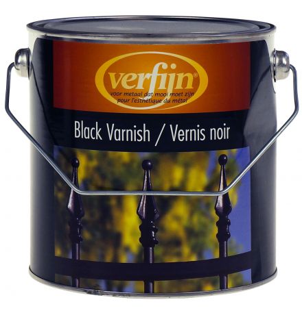 Verfijn Black Varnish (Zwart) 2,5 ltr main product photo
