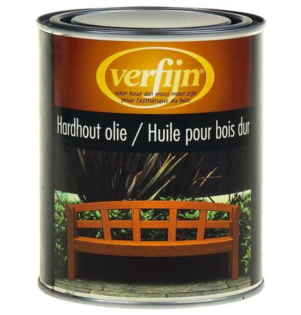Verfijn Hardhout Olie (Transparant) 0,75 ltr main product photo