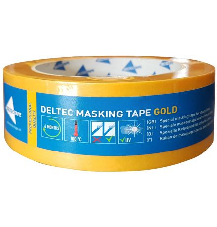 Deltec Masking Tape Gold 50m (38mm) main product photo