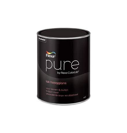 Flexa Pure Lak Hoogglans (donkere kleuren) 0,5 lit main product photo