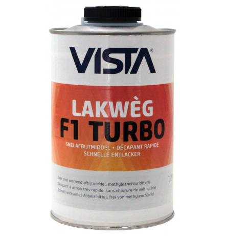 Vista Lakweg F1 Turbo snelafbijtmiddel 1 l main product photo