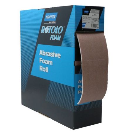 Norton Rotolo Foam 115mm x 25mtr schuurpads main product photo