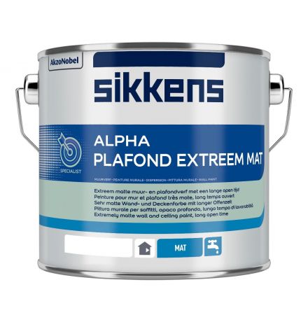 Sikkens Alpha Plafond Extreem Mat (lichte kleur) 2 main product photo
