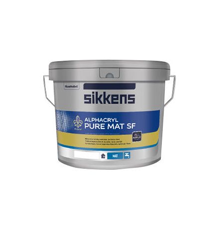 sikkens alphacryl pure mat sf (donkere kleur) 1 lt main product photo