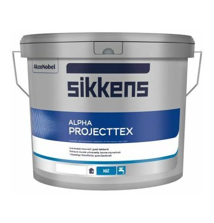 Sikkens Alpha Projecttex (Ral 9010 Ready Mixed) 10 main product photo