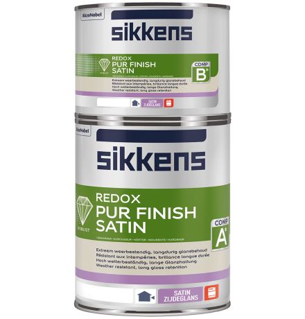 Sikkens Redox Pur Finish Satin (donkere kleur) 5 l main product photo