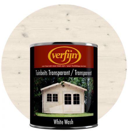 Verfijn Tuinbeits Transparant (White wash) 2,5 Lit main product photo