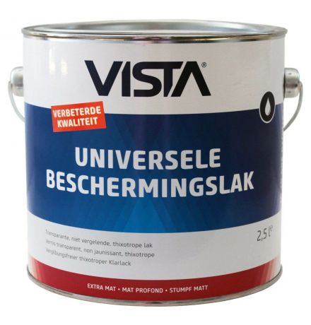 Vista Universele Beschermingslak (zijdeglans) 2,5 ltr main product photo