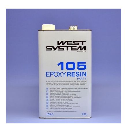 West Systems Epoxyhars Resin 105 5 kg main product photo